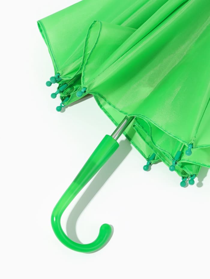 Зонт детский механический «Животные», r — 24 см, с ушками, цвет МИКС