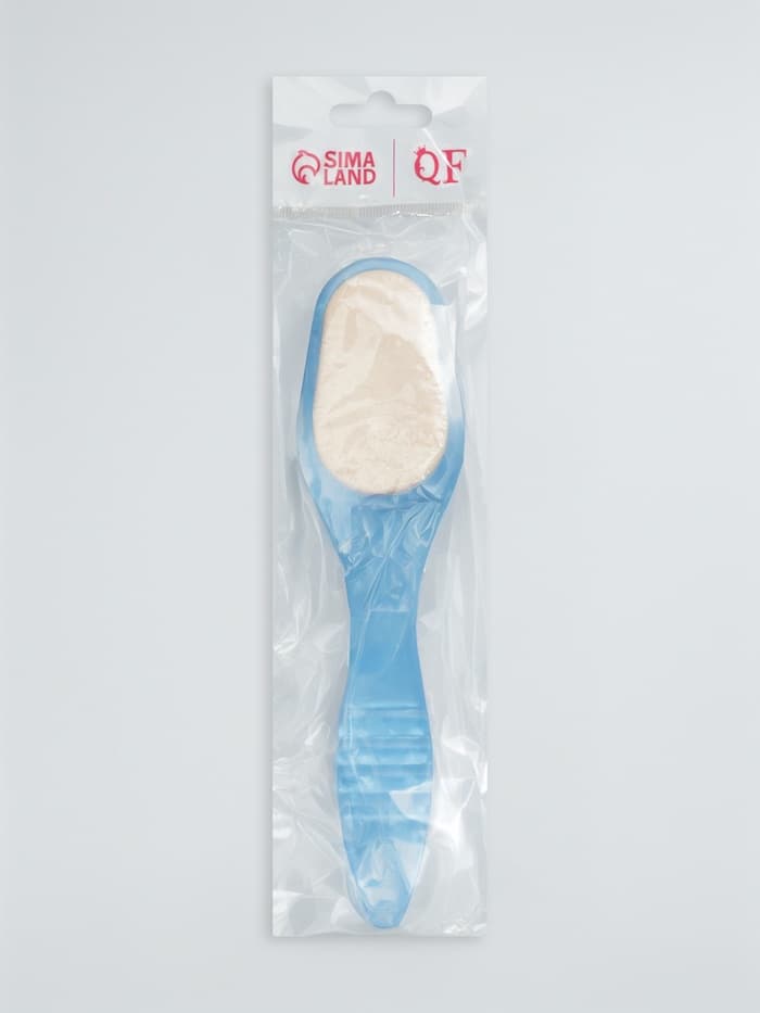 Пилка для пяток, камень/пемза, двусторонняя, 20 см, МИКС