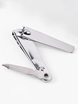 Кусачки книпсер маникюрные, с пилкой, 5.5 см, в коробке