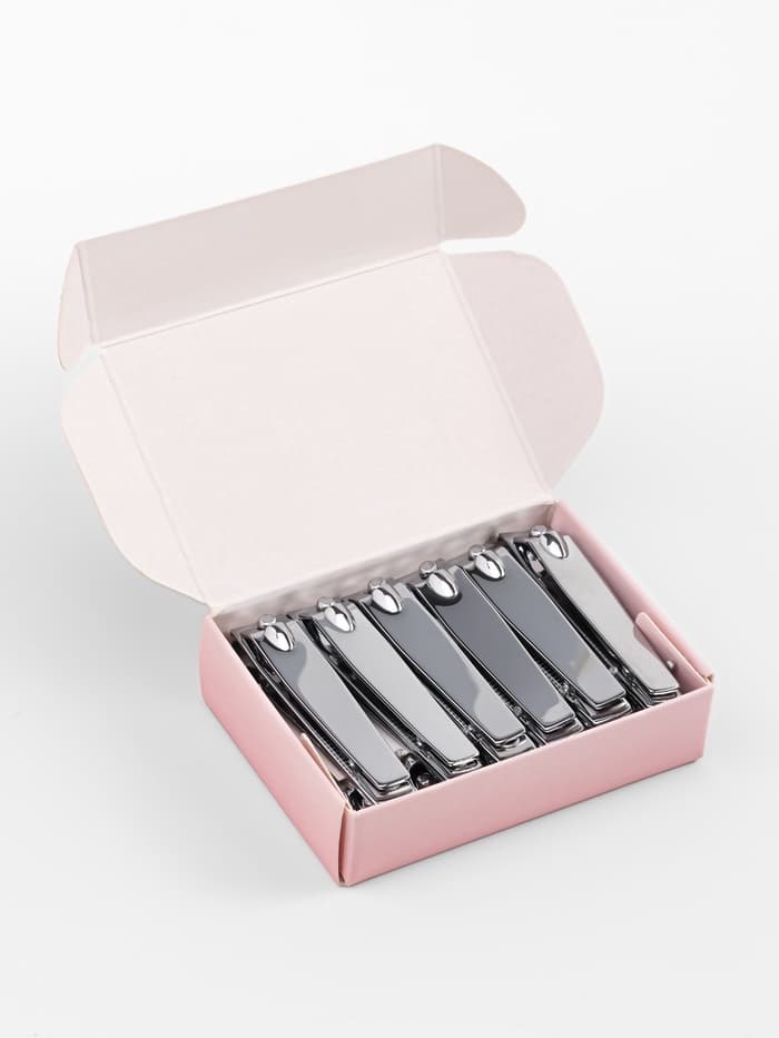 Кусачки книпсер маникюрные, с пилкой, 5.5 см, в коробке