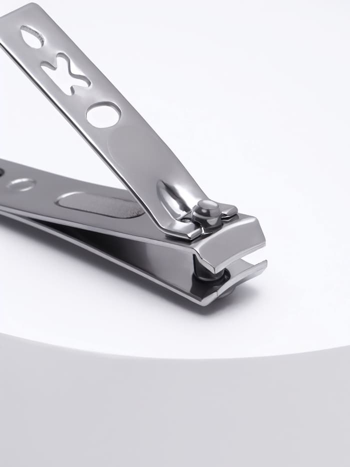 Кусачки книпсер маникюрные, с пилкой, 5.5 см, в коробке, МИКС