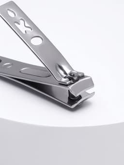 Кусачки книпсер маникюрные, с пилкой, 5.5 см, в коробке, МИКС