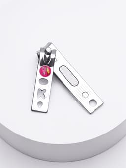 Кусачки книпсер маникюрные, с пилкой, 5.5 см, в коробке, МИКС