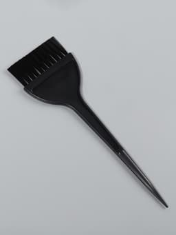 Кисть для окрашивания волос, широкая, 21×6 (±1) см, чёрная