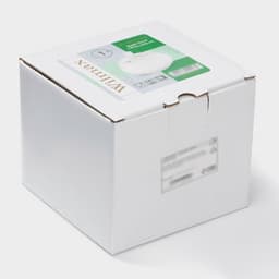 Сахарница с крышкой Wilmax, 210 мл, фарфор, белая