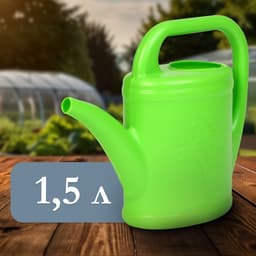 Лейка, 1.5 л, без рассеивателя, носик d=10 мм, зелёная