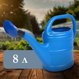 Лейка, 8 л, с рассеивателем, носик d=35 мм, цвет МИКС