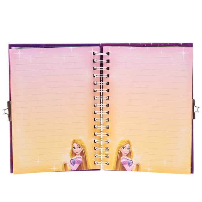 Записная книжка на замочке А6, «Мои секретики», 50 листов, Рапунцель