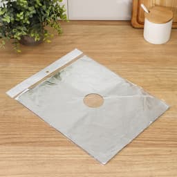 Защитное покрытие для газовых плит, 50×60 см, фольга, алюминий