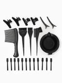 Набор для окрашивания, 23 предмета, чёрный