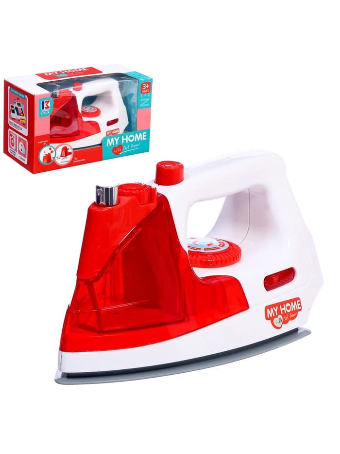 Бытовая техника «Утюг: Мой Дом», свет, звук, распыляет воду