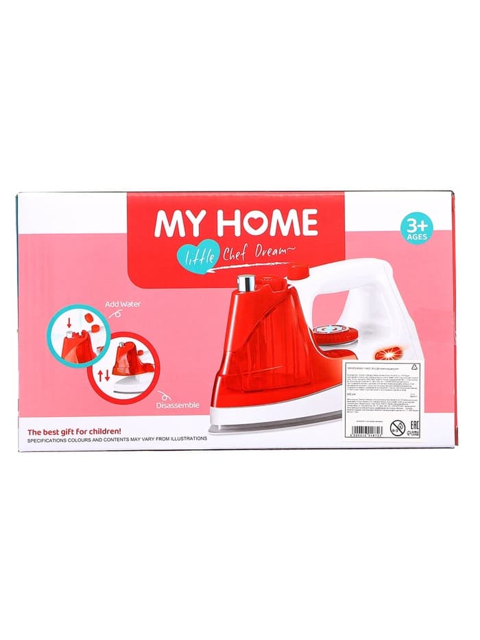 Бытовая техника «Утюг: Мой Дом», свет, звук, распыляет воду