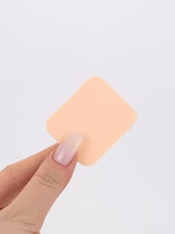 Спонжи для макияжа, набор - 2 шт., бежевые