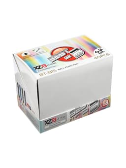 Стираемая ручка, шариковая, автоматическая, синий стержень, узел 0.8 мм, прорезиненный квадратный корпус, МИКС