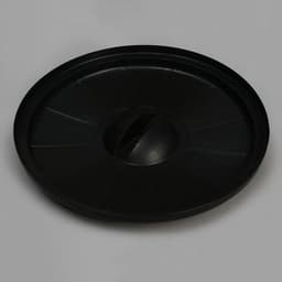 Бак хозяйственно - бытовой, 50 л, полипропилен, с крышкой, чёрный