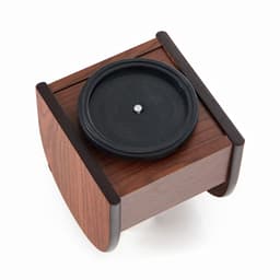 Органайзер 4 секции, серия Орех с кантом темным, вращение 12×12.5 см