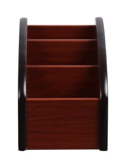 Органайзер 3 секции, серия Орех с кантом темным, 10×15.5 см