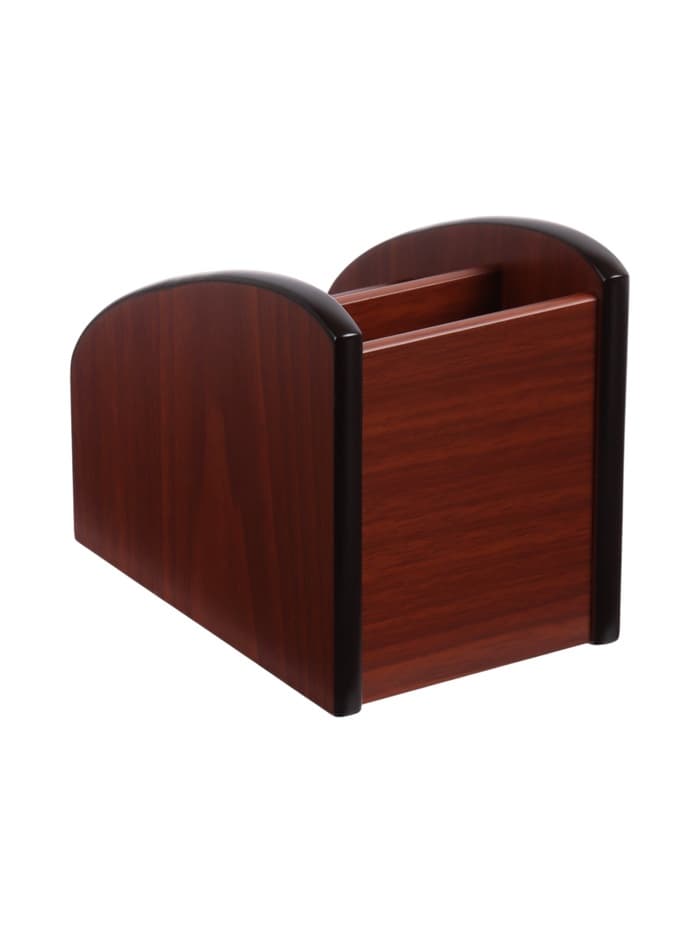 Органайзер 3 секции, серия Орех с кантом темным, 10×15.5 см