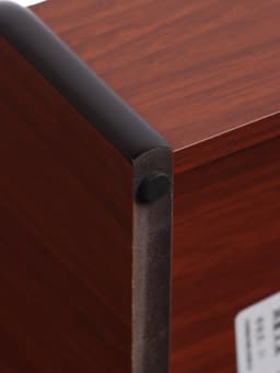 Органайзер 3 секции, серия Орех с кантом темным, 10×15.5 см