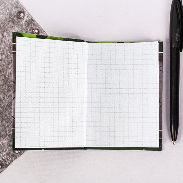 Блокнот А7, 64 л. в твердой обложке «Настоящему защитнику»