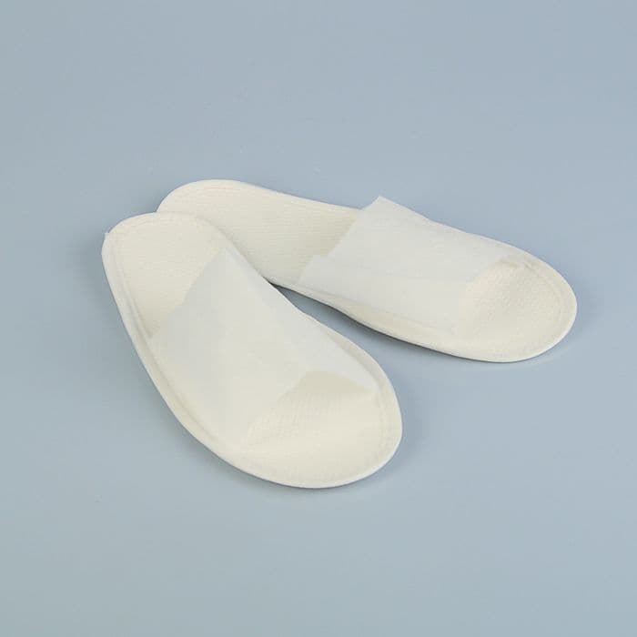 Тапочки одноразовые, «Стандарт Эва», подошва 3-5 мм, белые