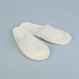 Тапочки одноразовые, «Стандарт Эва», подошва 3-5 мм, белые