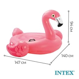 Игрушка для плавания «Розовый фламинго», 147×140×94 см, 57558NP INTEX