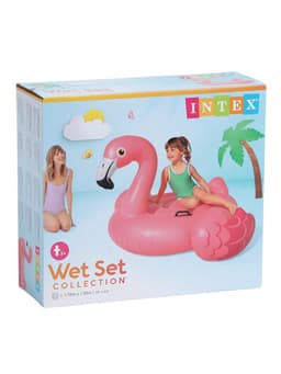 Игрушка для плавания «Розовый фламинго», 147×140×94 см, 57558NP INTEX