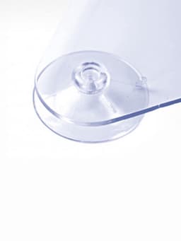 Присоска универсальная силиконовая d=30 мм, (фасовка 100 шт.), прозрачная