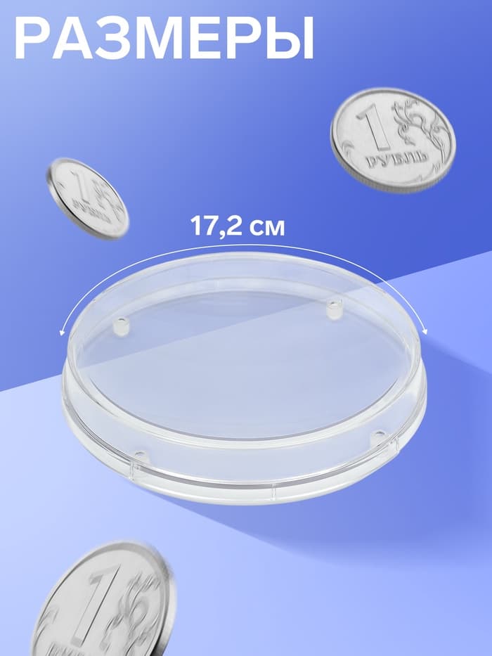 Монетница круглая RONDO, d=172 мм, h=24 мм