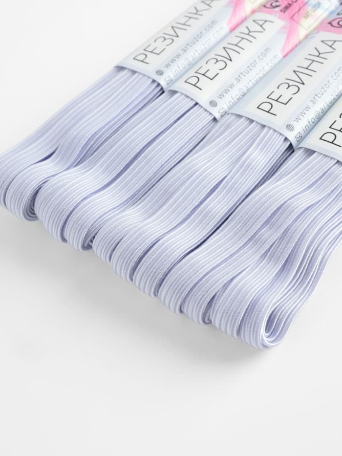 Резинки бельевые, 6 мм, 5.5±0.5 м, 4 шт., белые