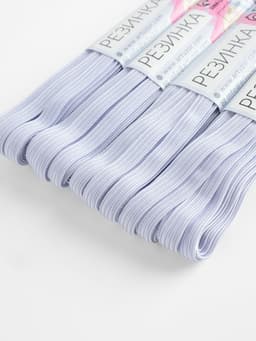 Резинки бельевые, 6 мм, 5.5±0.5 м, 4 шт., белые