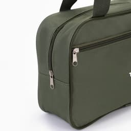 Сумка для обуви TEXTURA, на молнии наружный карман, размер 33×10×20 см, хаки