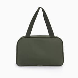 Сумка для обуви TEXTURA, на молнии наружный карман, размер 33×10×20 см, хаки