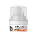 Крем-блеск SILVER для обуви чёрный, банка 50мл