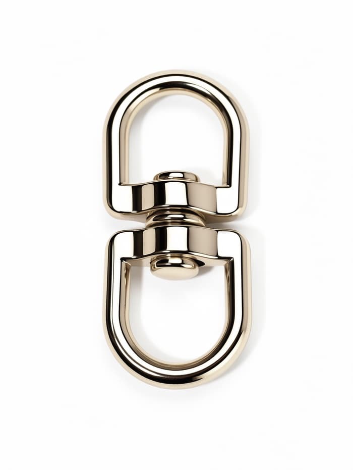 Вертлюг, 5.2×2.3 см, внутренний 1.4 см, металл