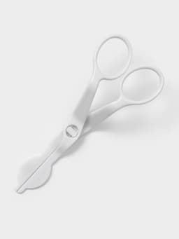 Ножницы кондитерские Доляна, 13×5.5 см, пластик, белые