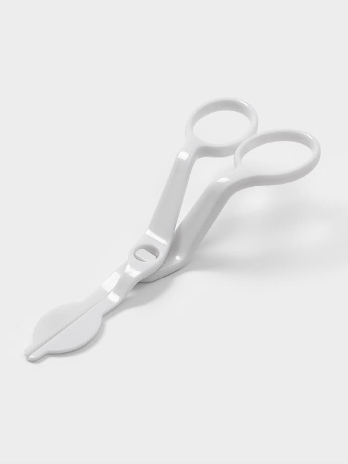 Ножницы кондитерские Доляна, 13×5.5 см, пластик, белые