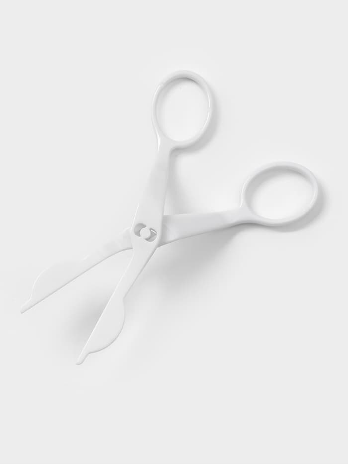 Ножницы кондитерские Доляна, 13×5.5 см, пластик, белые