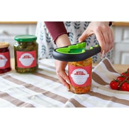 Многофункциональная открывашка для банок и бутылок, 22.5×9×2 см, красный