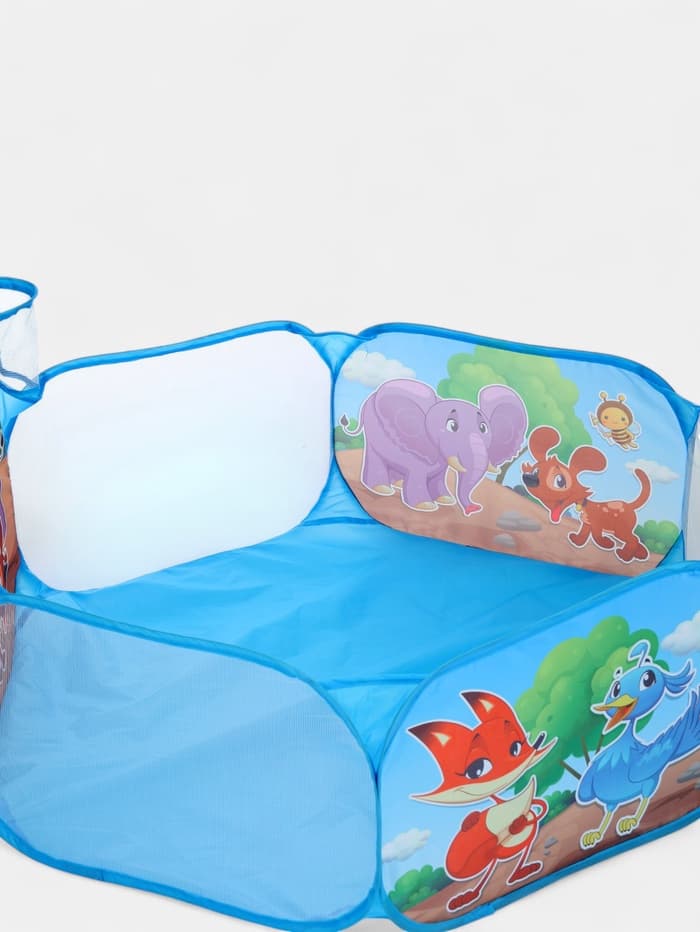 Палатка детская игровая - сухой бассейн для шариков «Зверята» без шаров