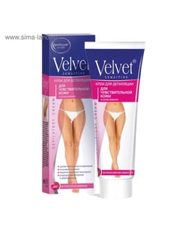 Депилятор Velvet, для чувствительной кожи и зоны бикини, 100 мл
