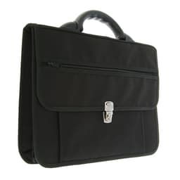 Портфель деловой 380×270×150 мм, текстильный, 3 отделения, К 1С14 «Павловск», чёрный