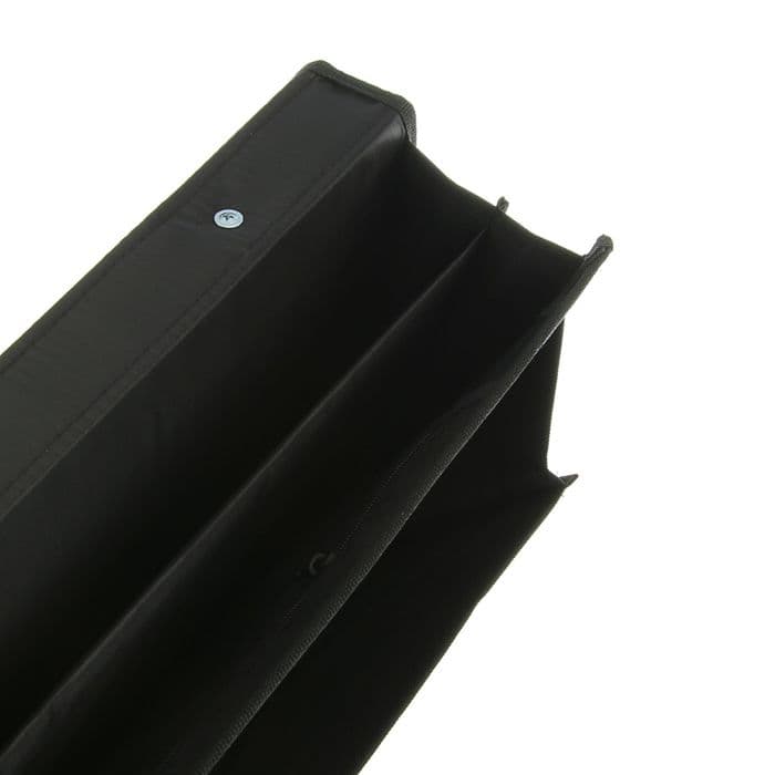 Портфель деловой 380×270×150 мм, текстильный, 3 отделения, К 1С14 «Павловск», чёрный