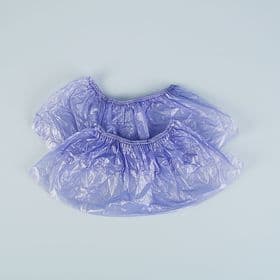 Бахилы «Особо прочные», с двойной резинкой, сиреневые, 50 микрон, 5.0 грамм, 100 пар