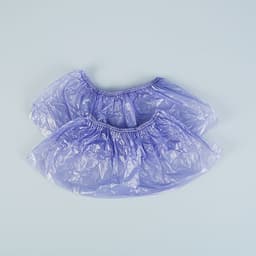 Бахилы «Особо прочные», с двойной резинкой, сиреневые, 50 микрон, 5.0 грамм, 100 пар