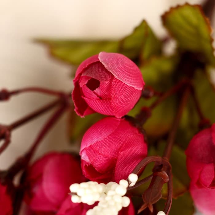 Букет искусственный «Розочка мини», h=23 см, МИКС