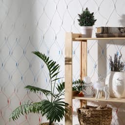 Гирлянда «Сеть» 1.6×1.6 м, IP20, прозрачная нить, 144 LED, свечение «Флаг России», 220 В