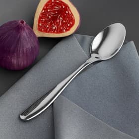 Ложка чайная из нержавеющей стали, длина 15 см, 201 сталь, серебристая