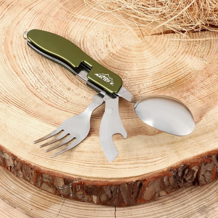 Набор туриста «Путешественник» 3 в 1: зеленый